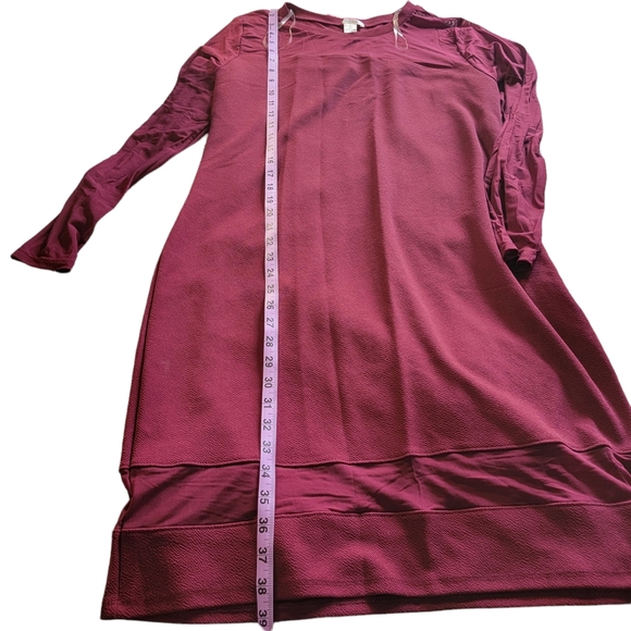 Bozzolo size 2X Color: Burgundy - Picture 2 of 6